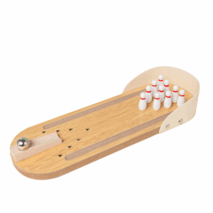 Mini Bowling Wooden Board Game