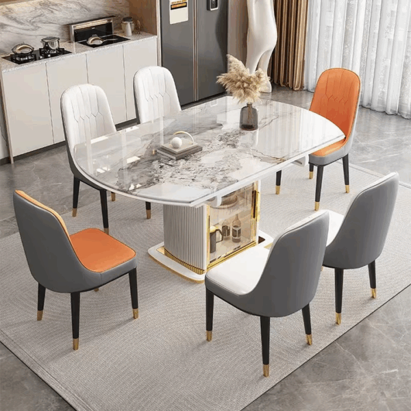 Dining Table with Glass Door