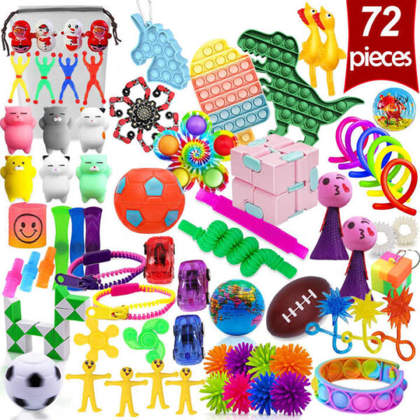 Fidget Toys 72 Pcs set